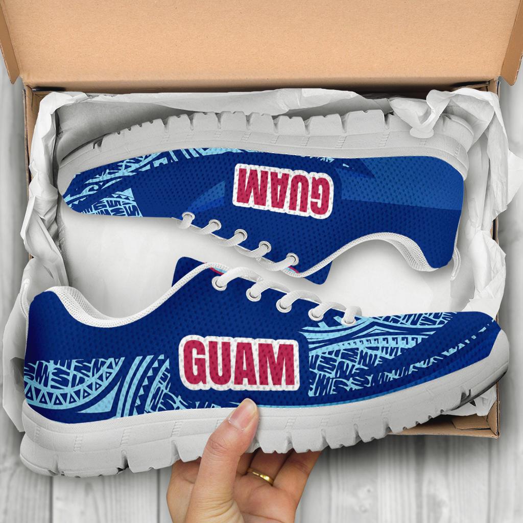 Guam Sneakers - Polynesian Patterns Sport Style - Polynesian Pride