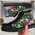 Cook Islands High Top Shoes White - Turtle Plumeria Banana Leaf - Polynesian Pride