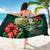 Hawaii Polynesian Sarong - Green Turtle Hibiscus - Polynesian Pride