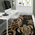 Palau Area Rug - Gold Tentacle Turtle - Polynesian Pride