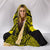 Kanaka Map Polynesian Hooded Blanket - Yellow - Armor Style - Polynesian Pride