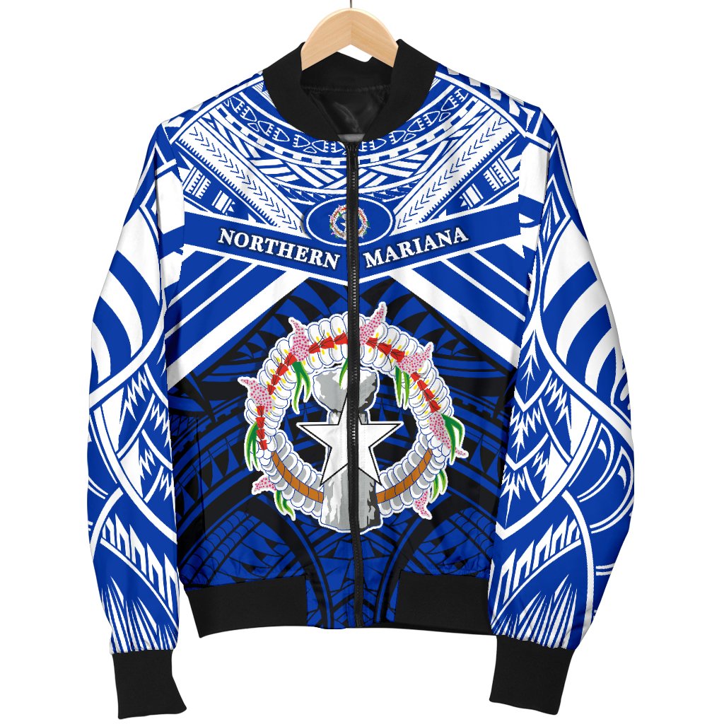 Northern Mariana Islands Rugby Women Bomber Jacket Spirit - CNMI - Polynesian Pride