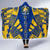 Nauru Hooded Blanket - Polynesian Tattoo Flag - Polynesian Pride