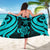 Nauru Sarong - Tentacle Turtle Turquoise - Polynesian Pride