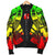 Wallis And Futuna Men Bomber Jackets - Polynesian Tattoo Reggae - Polynesian Pride