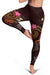 Kosrae Polynesian Leggings - Legend of Kosrae (Red) - Polynesian Pride