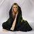 Cook Islands Hibiscus Hooded Blanket - Polynesian Pride