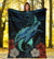 Hawaii Polynesian Honu Sea Hibiscus Premium Blanket - Polynesian Pride