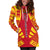 Papua New Guinea Hoodie Dress - Polynesian Tattoo Flag - Polynesian Pride