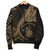 New Caledonia Men's Bomber Jacket Kanaloa Tatau Gen NC (Gold) - Polynesian Pride