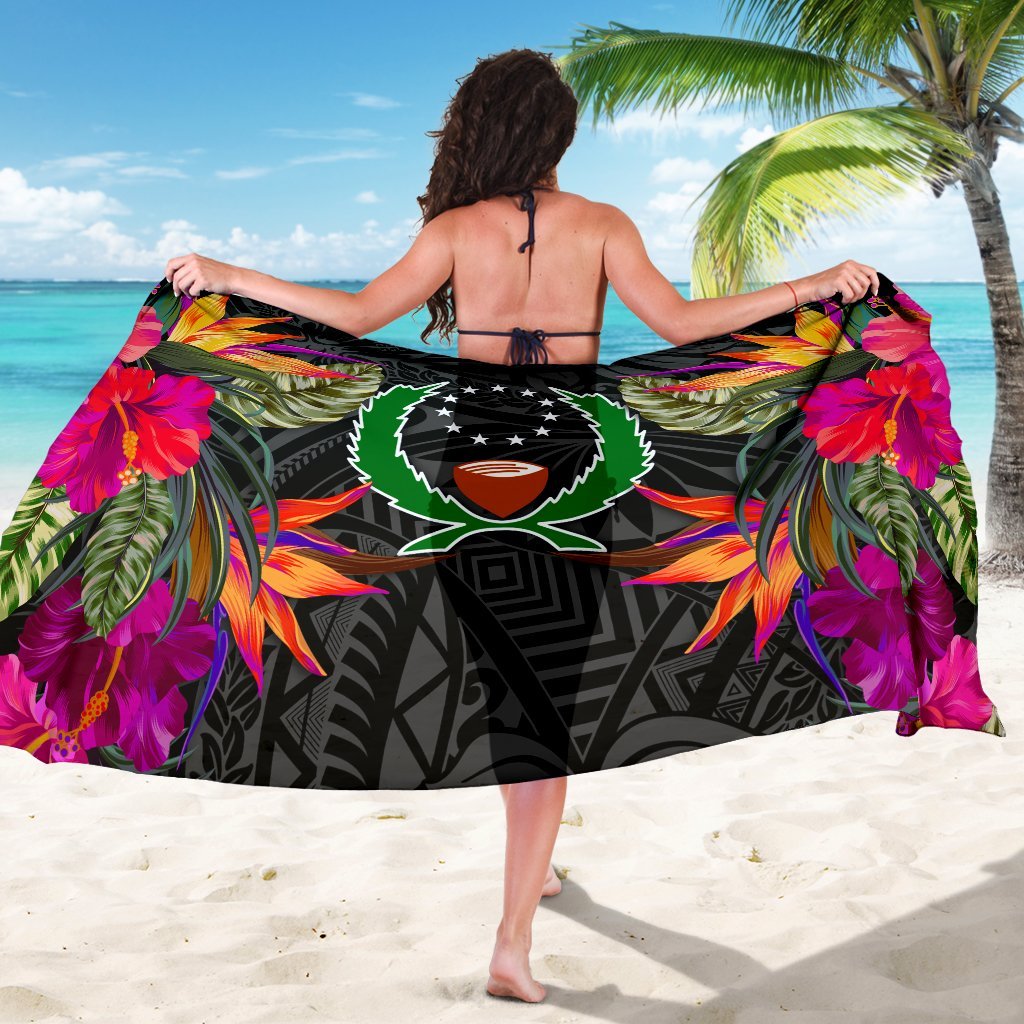 Pohnpei Sarong - Polynesian Hibiscus Pattern - Polynesian Pride