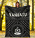 Vanuatu Premium Blanket - Vanuatu Seal With Polynesian Tattoo Style - Polynesian Pride