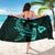 Hawaii Shark Turquoise Polynesian Sarong - Polynesian Pride