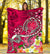 Hawaii Premium Blanket - Turtle Plumeria Polynesian Tattoo Pink Color - Polynesian Pride