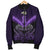 Maori Manaia New Zealand Women Bomber Jacket Purple - Polynesian Pride