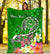 Tahiti Custom Personalised Premium Blanket - Turtle Plumeria (Green) - Polynesian Pride