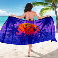 Hawaii Summer Sunset Kanaka Kakau Sarong - Polynesian Pride