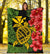 Hawaii Turtle Hibiscus Polynesian Premium Blanket - Aphos Style - Polynesian Pride