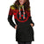 Gambier Islands Women Hoodie Dress - Gambier Islands Coat Of Arms Polynesian Reggae Color - Polynesian Pride