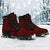 Federated States Of Micronesia Leather Boots - Polynesian Red Chief Version - Polynesian Pride