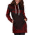 Marquesas Islands Women's Hoodie Dress - Polynesian Red Chief - Polynesian Pride