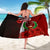 Tonga Polynesian Sarong - Coat Of Arm With Hibiscus - Polynesian Pride