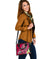 American Samoa Polynesian Shoulder Handbag - Turtle Plumeria (Pink) - Polynesian Pride