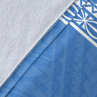 Kosrae Premium Blanket - Micronesian Blue Version - Polynesian Pride