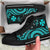 Wallis and Futuna High Top Canvas Shoes - Turquoise Tentacle Turtle - Polynesian Pride