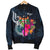 Fiji Polynesian Men's Bomber Jacket - Tropical Flower - Polynesian Pride