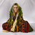 Polynesian Wallis and Futuna Hooded Blanket - Reggae Vintage Polynesian Patterns - Polynesian Pride