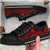 Nauru Low Top Canvas Shoes - Red Tentacle Turtle - Polynesian Pride