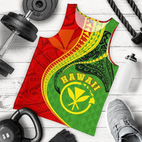 Kanaka Maoli Men's Tank Top Hawaii Kanaloa Tatau Black - Polynesian Pride