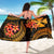 Wallis and Futuna Polynesian Sarong - Gold Plumeria - Polynesian Pride