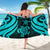 Hawaii Sarong - Tentacle Turtle Turquoise - Polynesian Pride