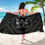 Fiji Sarong - Fiji Seal With Polynesian Tattoo Style (Black) - Polynesian Pride