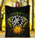 Cook Islands Premium Blanket - Reggae Hibiscus - Polynesian Pride