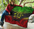 Fiji Premium Quilt - Fiji Coat Of Arms Polynesian Chief Reggae Version - Polynesian Pride