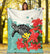 Hawaii Turle Sea Hibiscus Premium Blanket - Polynesian Pride