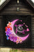 Hawaii Map Moon Star Turtle Plumeria Hibiscus Premium Quilt - Polynesian Pride