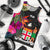 Fiji Men's Tank Top - Polynesian Hibiscus Pattern Black - Polynesian Pride