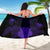 Hawaii Turtle Map Hibiscus Sarong - Purple - Polynesian Pride