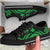 Papua New Guinea Low Top Canvas Shoes - Green Tentacle Turtle - Polynesian Pride