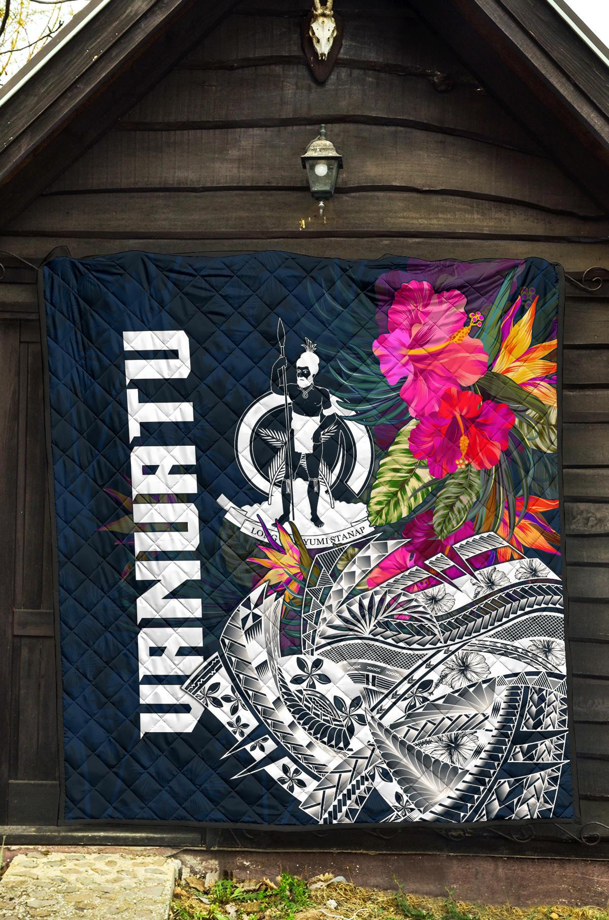 Vanuatu Polynesian Premium Quilt - Summer Vibes - Polynesian Pride