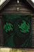 Hawaii Polynesian Turtle Premium Quilt Green - Polynesian Pride