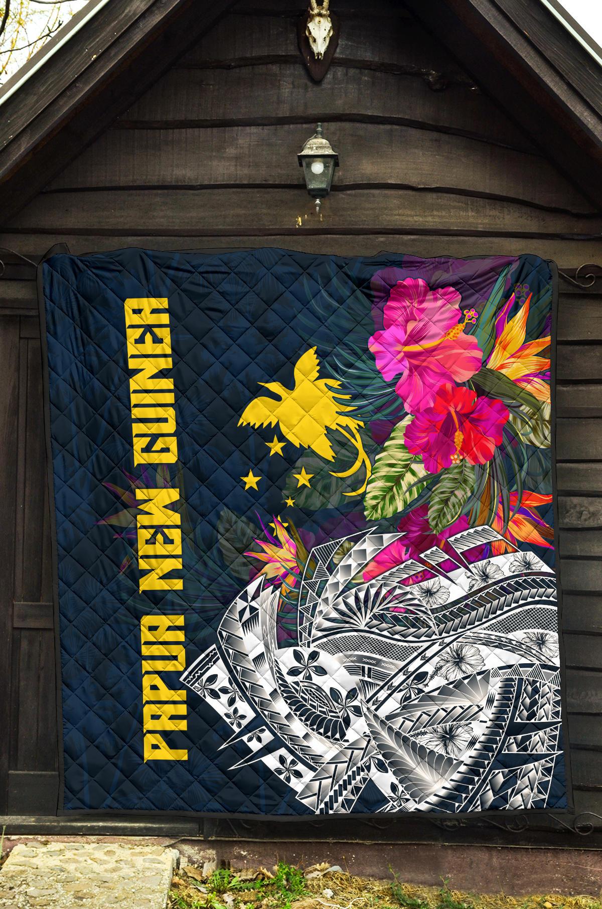 Papua New Guinea Premium Quilt - Summer Vibes - Polynesian Pride