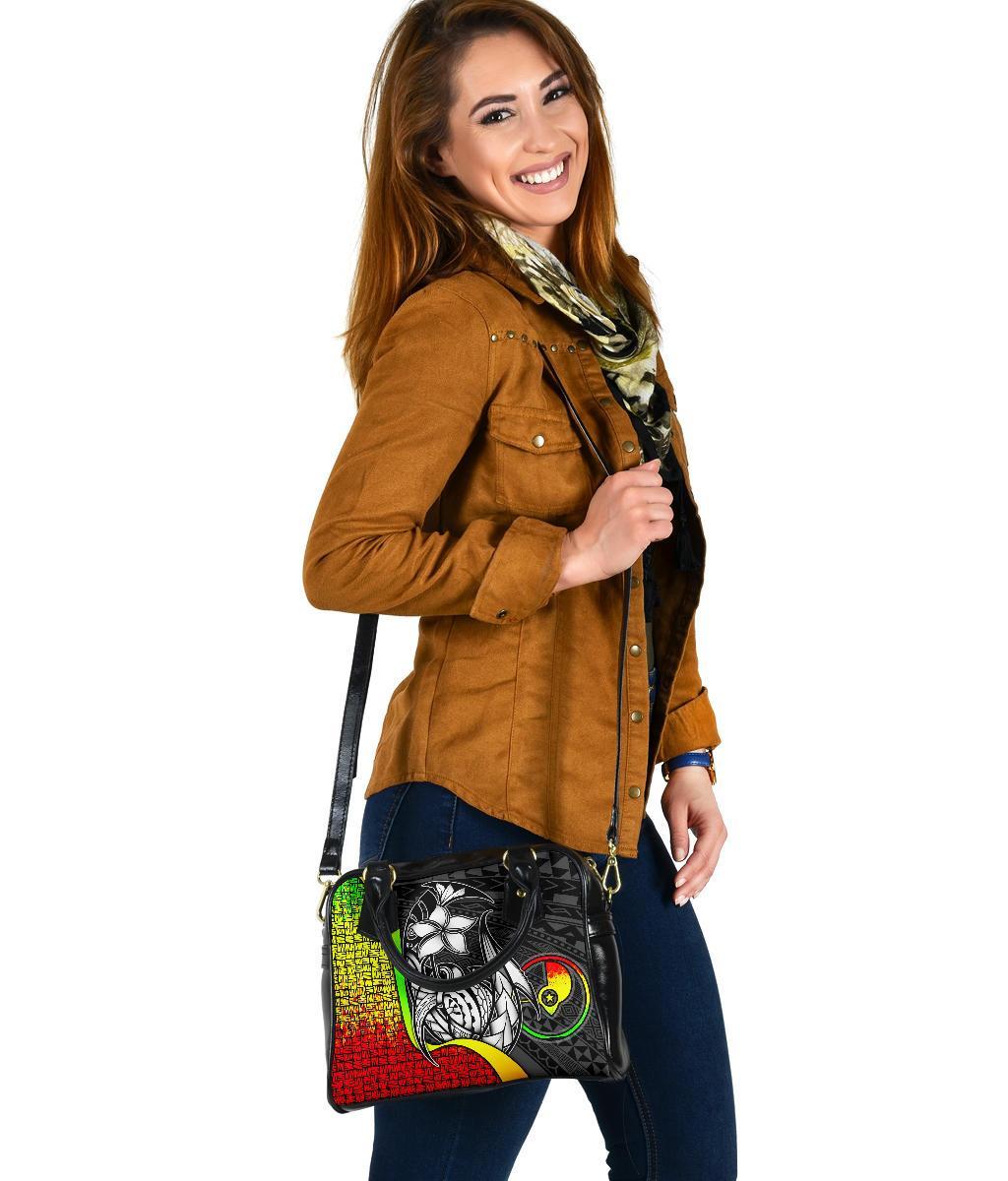 Yap Micronesia Shoulder Handbag Reggae - Turtle With Hook - Polynesian Pride
