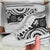 Palau High Top Canvas Shoes - White Tentacle Turtle - Polynesian Pride