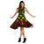 Polynesian Kosrae Midi Dress - Reggae Vintage Polynesian Patterns - Polynesian Pride