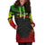 Wallis And Futuna Women's Hoodie Dress - Polynesian Reggae Chief - Polynesian Pride